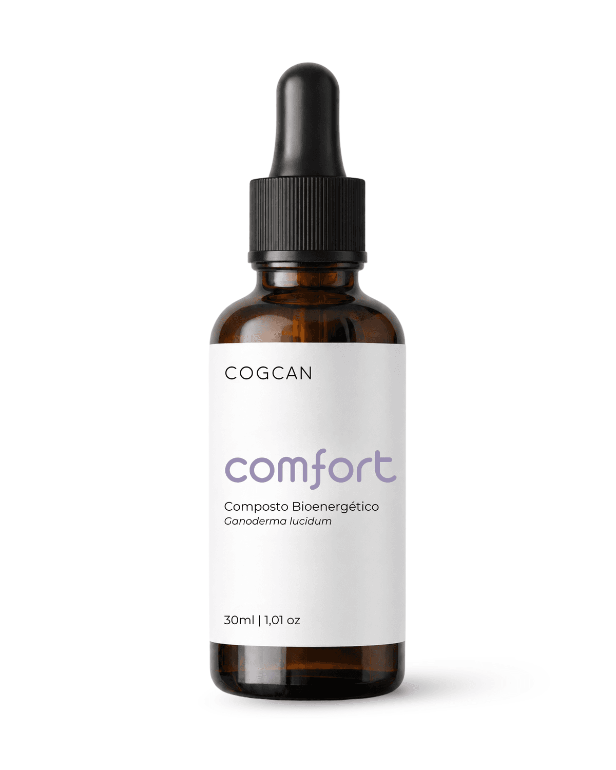 Frasco Comfort 30ml — composto bioenergético com Ganoderma lucidum